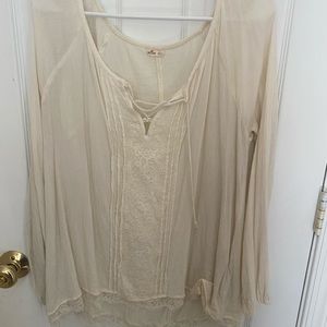 Hollister Peasant Top
